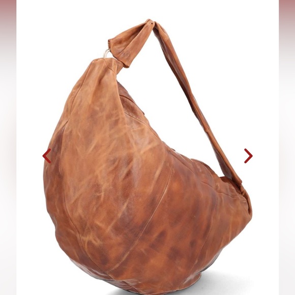 A.S 98 hobo large crossbody bag in camel colour - Picture 2 of 14